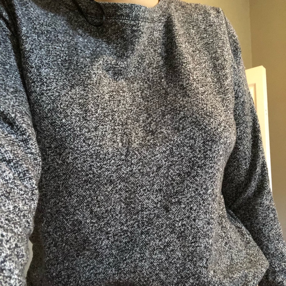 grey small sweater h&m